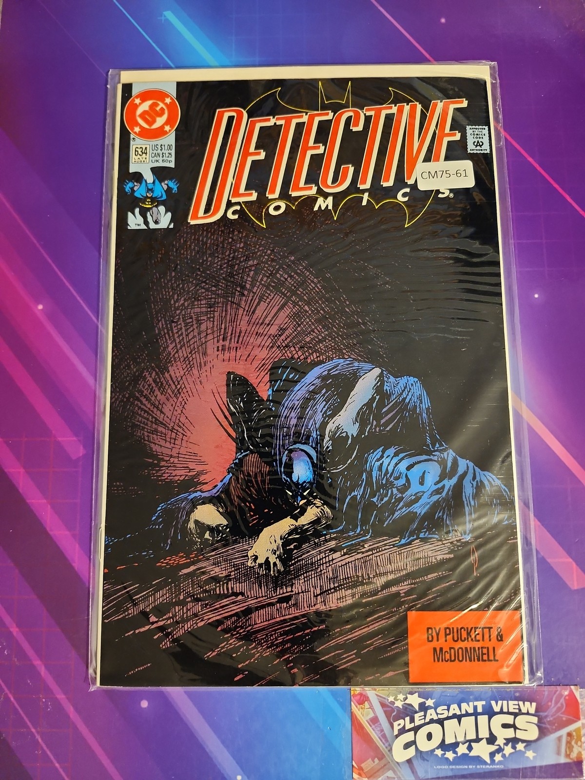 DETECTIVE COMICS #634 VOL. 1 HIGH GRADE DC COMIC BOOK CM75-61 | eBay