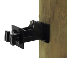 Dare Products  Wood Post Insulator  Black