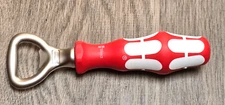 WERA Tools Comfort Grip Handle Bottle Opener.