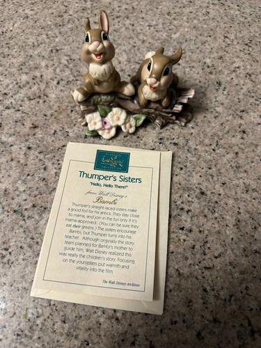 WALT DISNEY CLASSICS BAMBI "Hello, Hello there" Thumper's Sisters Box