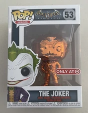Funko Pop! Vinyl Figure - Heroes #53 - The Joker (Arkham Asylum) (Orange Chrome)