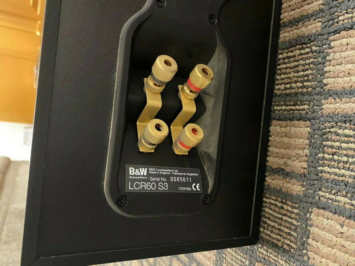 Bowers & Wilkins -600 Series B&W LCR60-S3 Center-Channel Bowers & Wilkins -600 Series B&W LCR60-S3 Center-Channel