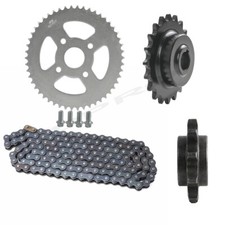 50T 20T 10T Front Rear Sprocket  420 Chain For Coleman Trail CT200U Mini Bike
