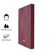 Purpleheart Guitar Body Blank 21x 15x 2 Luthier Tonewood- Free US Shipping