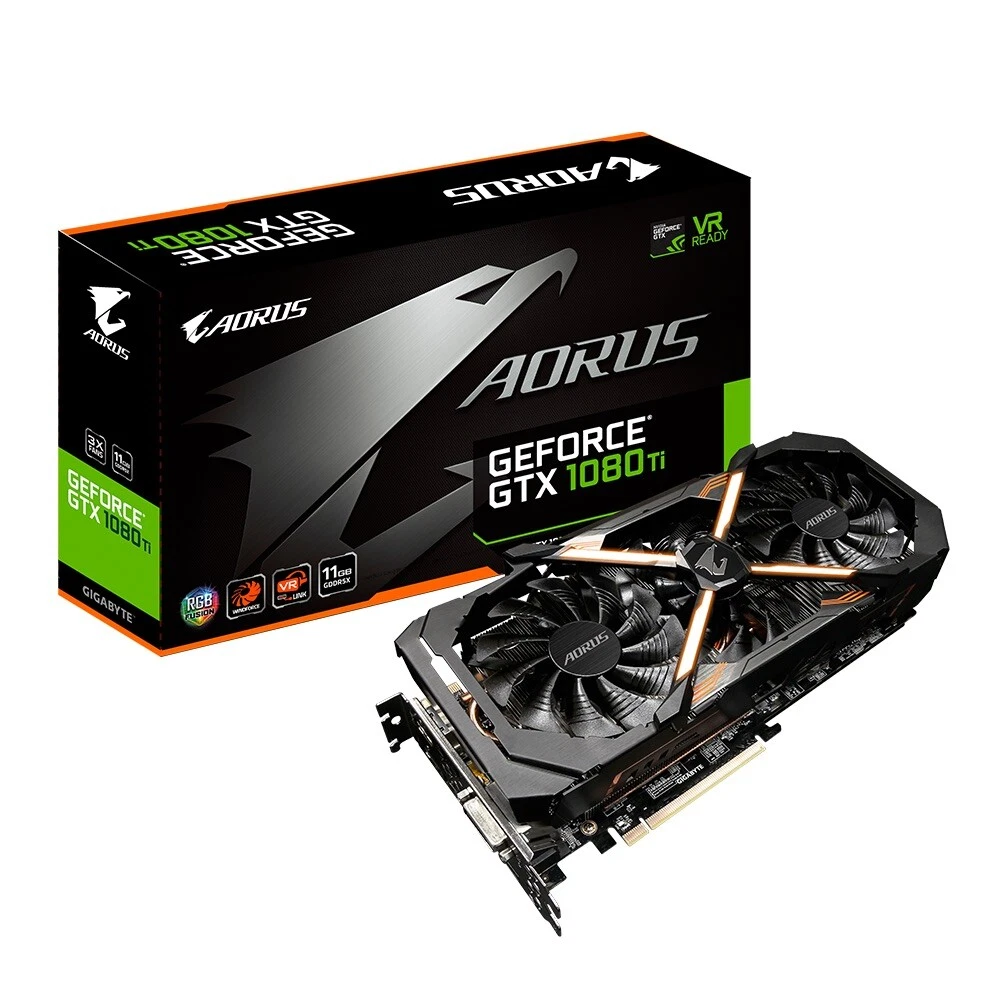 GIGABYTE NVIDIA GeForce GTX 1080 Ti Computer Graphics Cards for