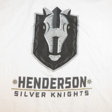 HENDERSON SILVER KNIGHTS Minor League HOCKEY LAS VEGAS GOLDEN T SHIRT Mens XL