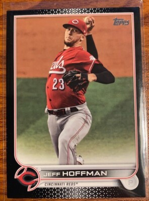 2022 Topps Black #553 Jeff Hoffman #44/71 Cincinnati Reds Free Shipping
