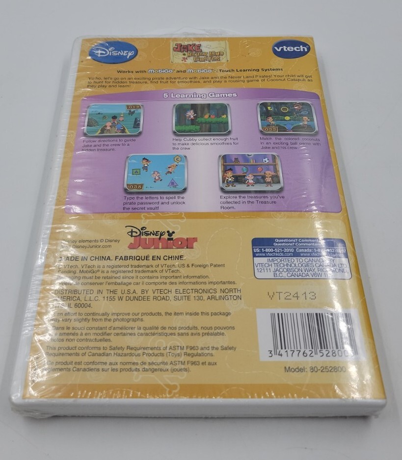 Jeu Mobigo Jake et les Pirates du Pays imaginaire Vtech - Jeux électroniques, multimédia