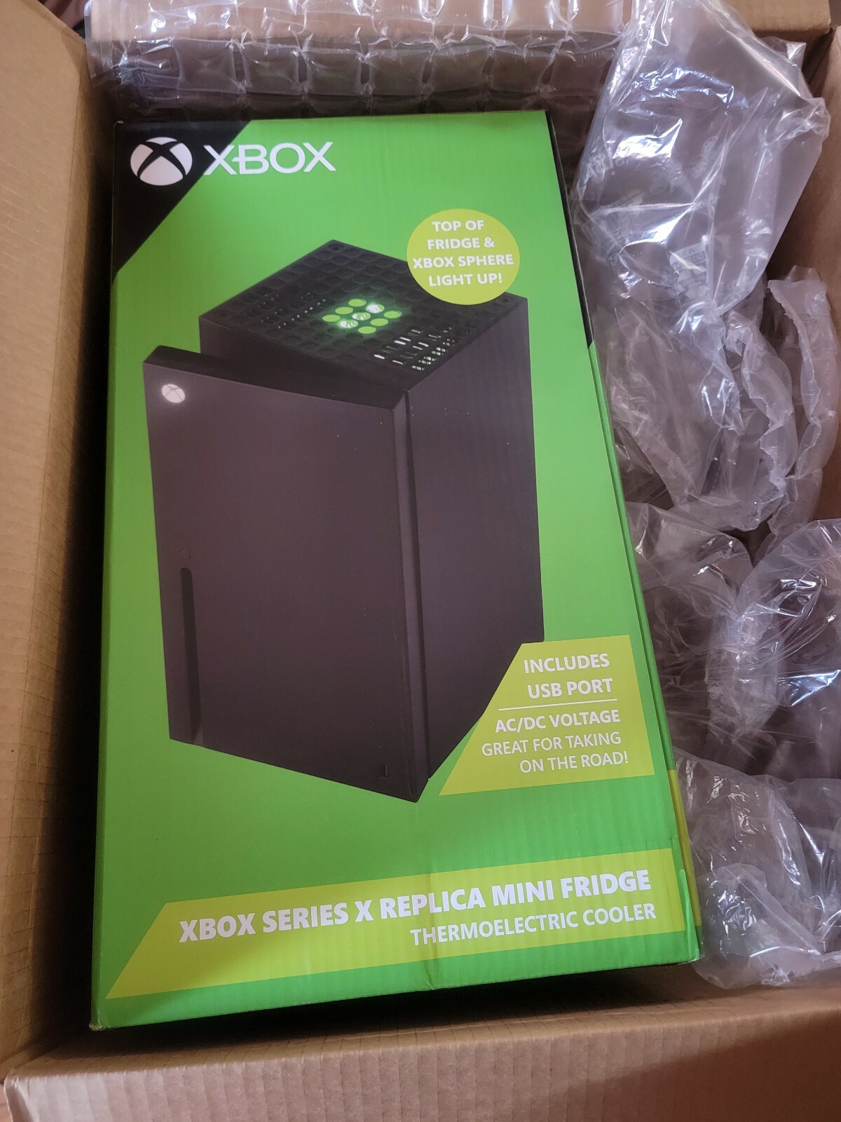 Xbox Series X Replica ThermoElectric Mini Fridge Sphere Light up Limited Edition-image