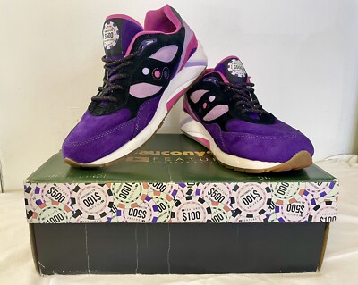 Saucony X Feature G9 Shadow Roller High ‘The Barney’ $500 Size 
