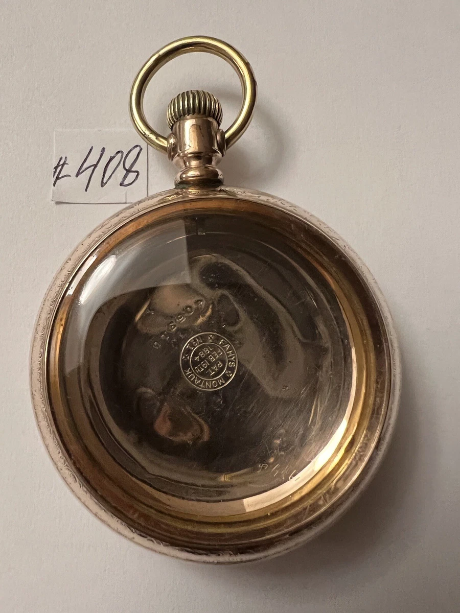 Pocket shop watch frame