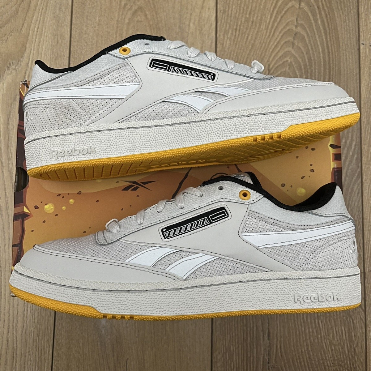 Reebok X Jurassic World Club C Revenge Biosyn Genetics White Men's