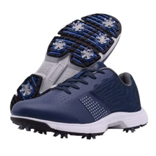 Waterproof Golf Spikes Shoes Men's Golf Sneakers Outdoor Walking Shoes
