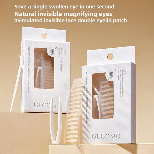 GECOMO Invisible Double Eyelid Tape T4M0 X4B5 Z1Z7 W4F9 I8F2 - Bild 9 von 21