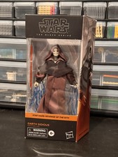 Star Wars Black Series Darth Sidious Revenge of The Sith Collectible 6 - NEW