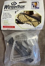 Winter Trax Snow/Ice Traction Spikeless One Size Womens 6 To Mens 12 NEW