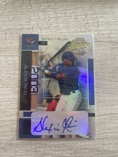 Alexis Rios 2003 Absolute Memorabilia Spectrum Auto /100 Blue Jays