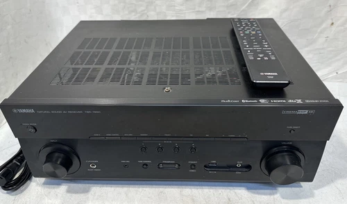 Yamaha TSR-7850 7.2 CH Dolby Atmos DTS Wi-Fi BT 4K Receiver, Black 