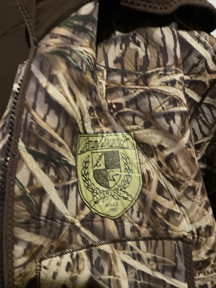 Kobuk Mens 90% Neoprene Hunting Fishing Wading Mossy Jacket Size MD? See Photos - Image 2 of 4