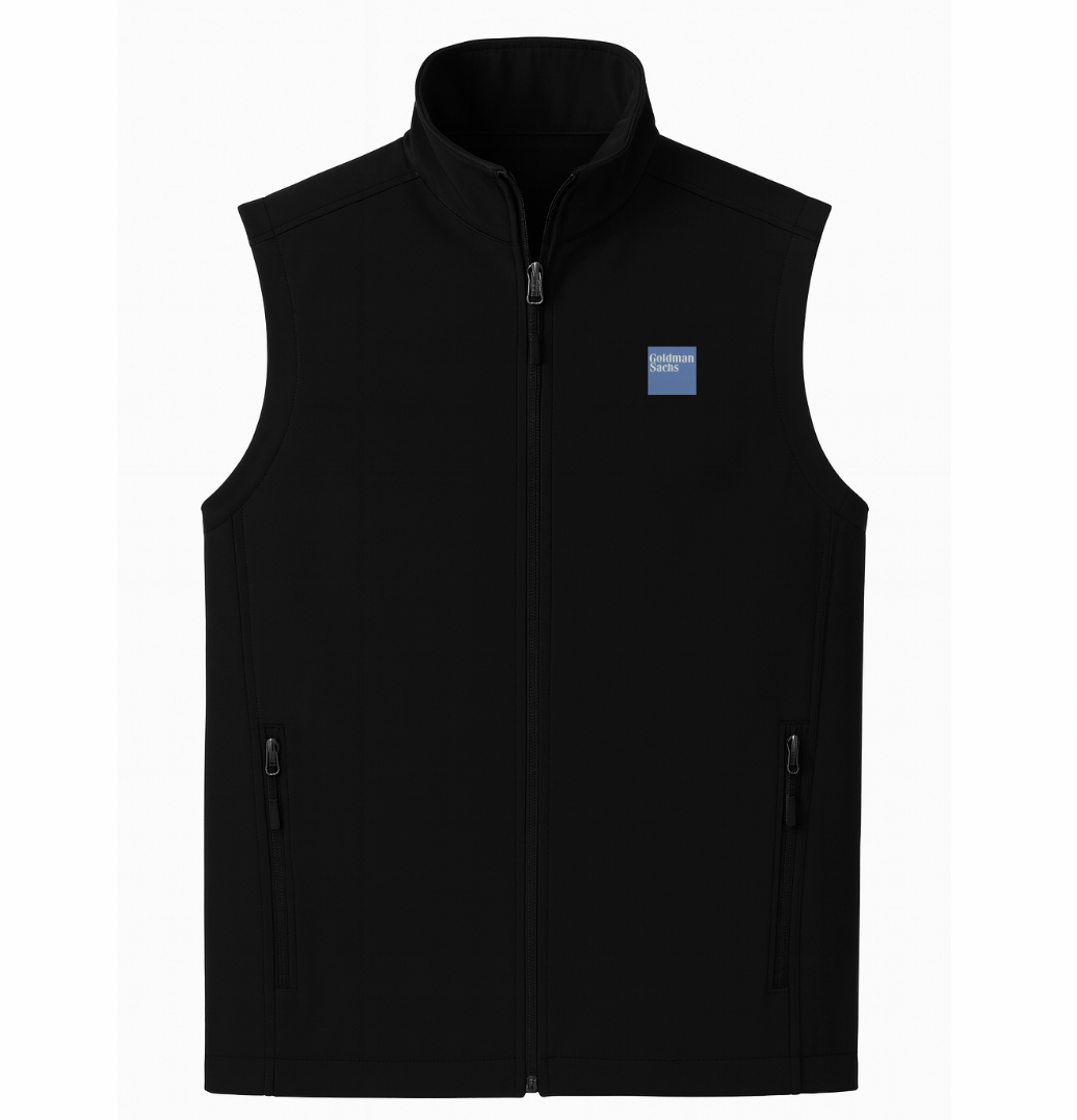 NWT 100% Authentic Goldman Sachs Investment Bank Finance Vest Gilet Black  XL