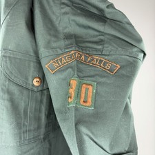 Explorer Niagara Falls Niagara Falls Green and Brown Shirt Size Neck 15 CR-548