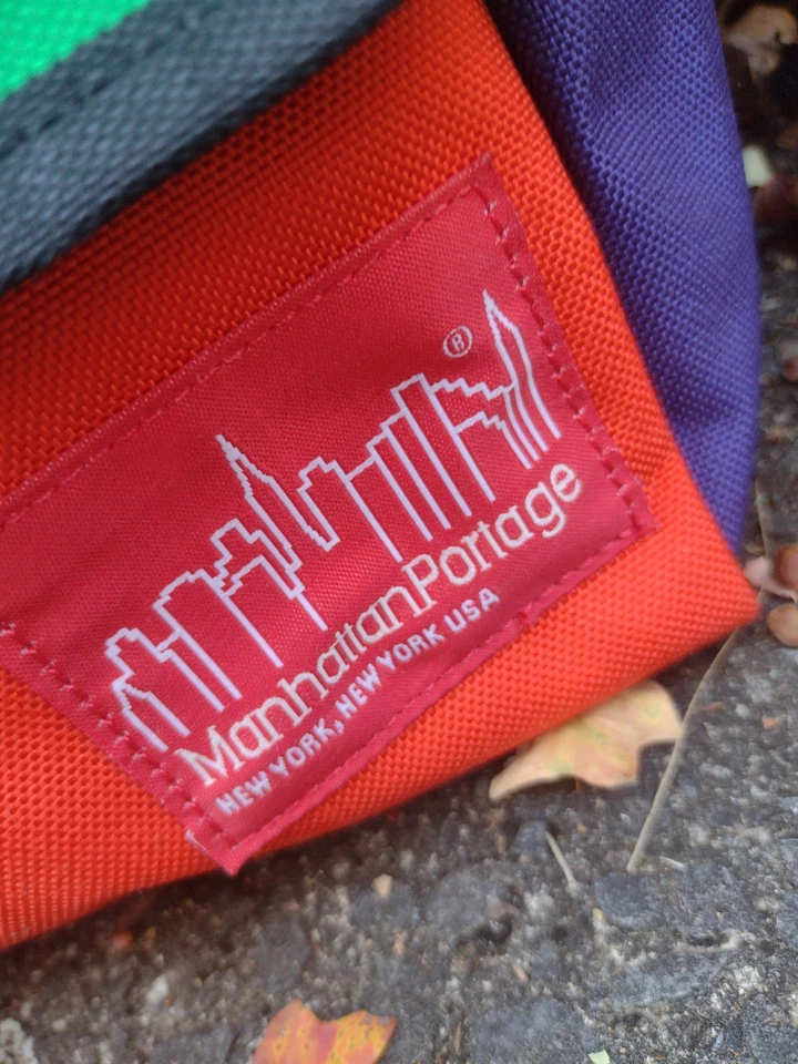 Manhattan Portage x Carrots 超大邮差包 CORDURA® Collab 罕见 — 第 3/4 张图片