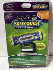 LeapFrog Turbo Twist Brain Quest 1st 2nd Grade NEW Sealed 2002
