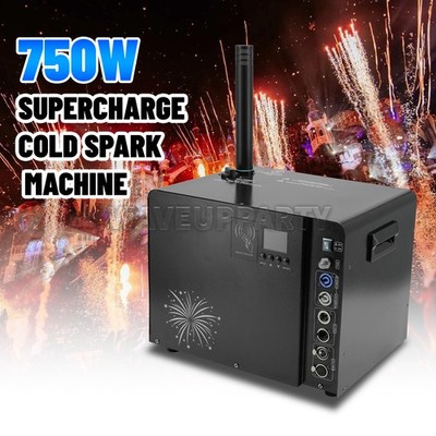 PAIDUN High Speed Spray 750W DMX512 Cold Spark Machine Fountain Firework Effect