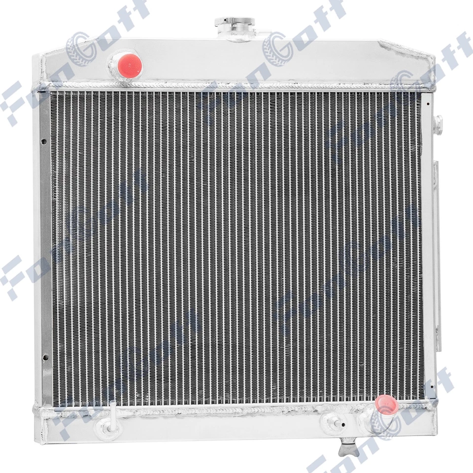 2-Row Aluminum Radiator For 1968-1972 1971 Mercedes Benz 280SE 280SEL 300SEL Foto 2 de 4