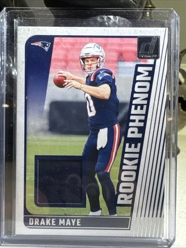 2024 Panini Donruss - Rookie Phenom Jerseys Drake Maye #RPJ-DMA (MEM, RC)
