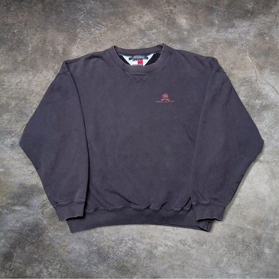 Vintage 90s Tommy Jeans Tommy Hilfiger Crewneck / sweatshirt Size XXL Navy