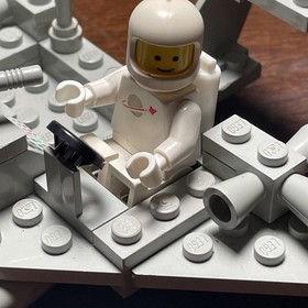 Vintage Lego Classic Space 891 Two Man Scooter / 442 Space Shuttle COMPLETE 1979