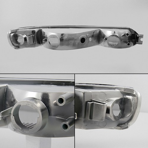 Fits 99-06 GMC Sierra Yukon XL Front Bumper Signal Lights Parking Lamps Chrome - Picture 2 of 5