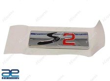 Rear Badge S2 Emblem For Mahindra Scorpio 3rd Gen 2.5L 2014-2017 0108GAG01061N
