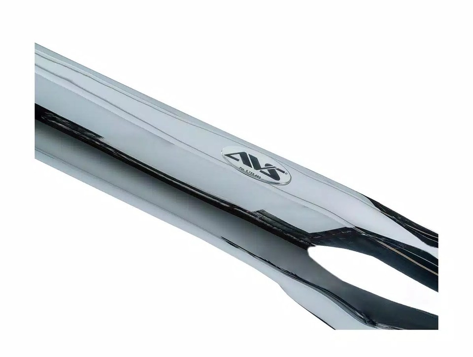 AVS Chrome Bug Deflector Fits 2016-2018 Chevrolet 1500 2019 Chevrolet ...
