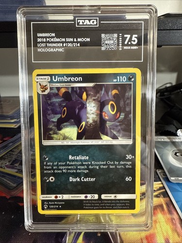 Umbreon graded TAG 7.5 for sale on eBay