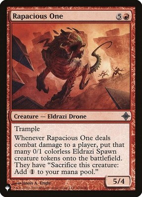 [MTG] Rapacious One (ROE-162) (PLST) LP-HP