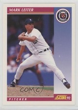 1992 Score Mark Leiter #626 0t3