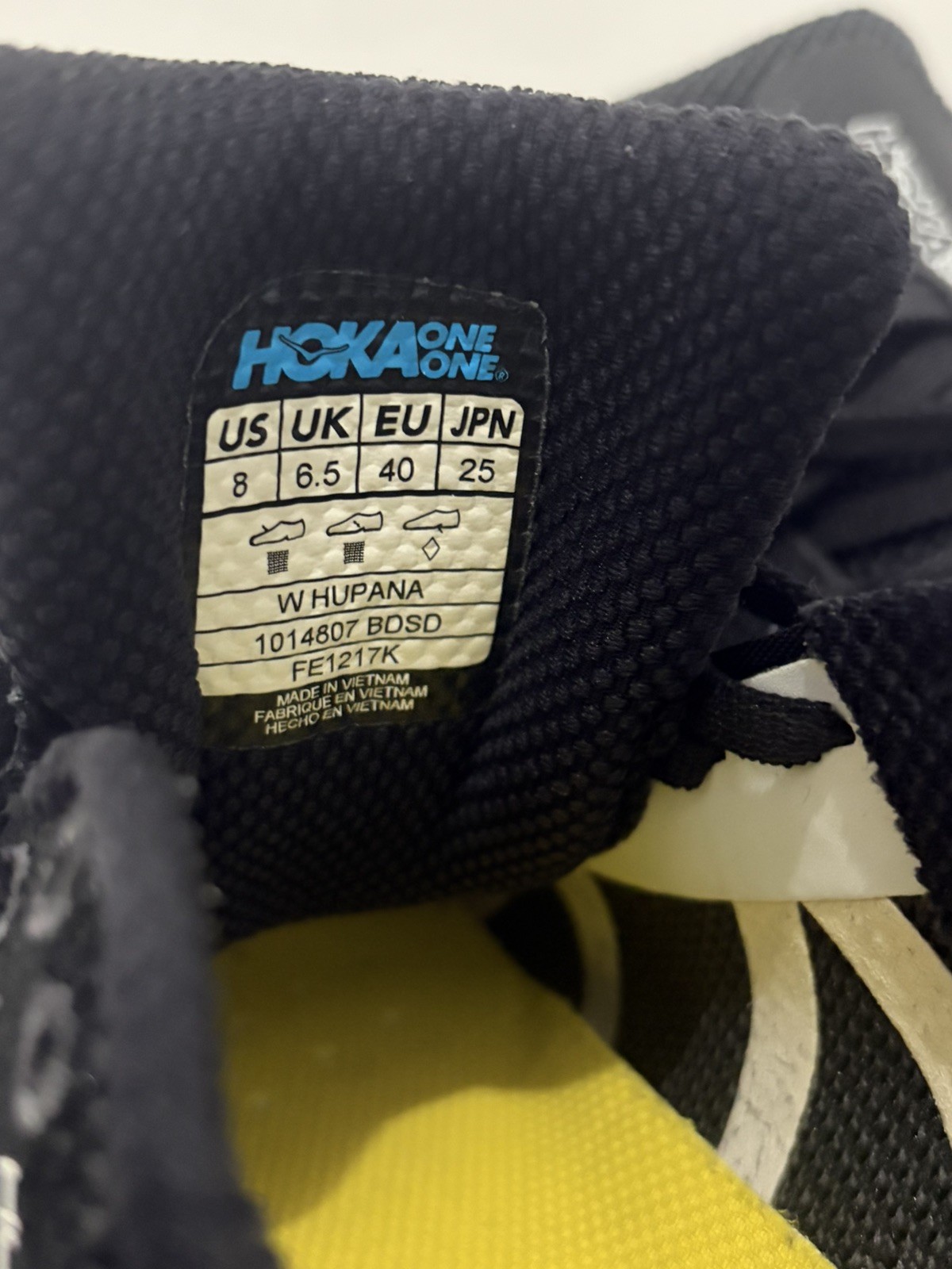 Hoka One One Hupana Running Shoes Womens Size 8 B… - image 2