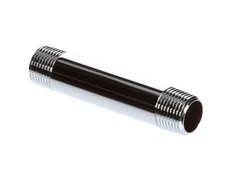 T&S Brass Nipple / Riser, 3/8 Npt X 3 Long, Chrome-Plated 000358-40 - Genuine