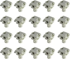 20 PCS Car Door Lock Rod Clips, Tailgate Handle Rod Retainer Rep Color: 20 PCS