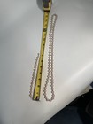 Natural Rose Quartz Bead Necklace & Bracelet Set Pink Gemstone Jewelry — photo 5
