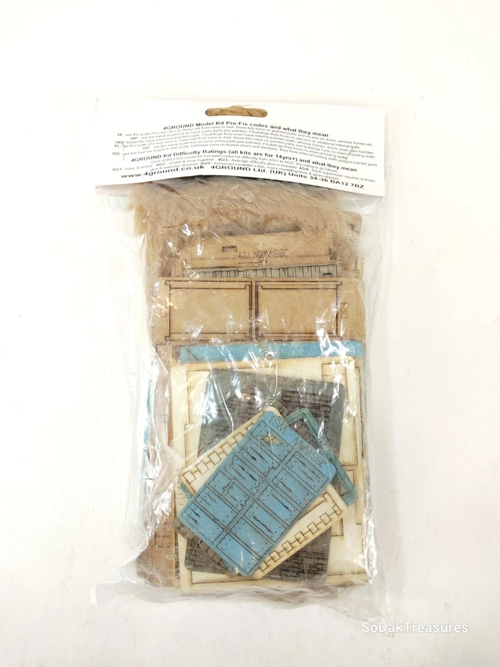 4Ground 28mm Terrain Polish Rural Dwelling Rustic Eastern European Building - Image 2 of 2