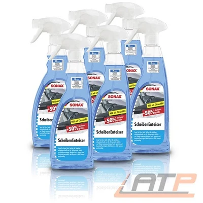 6x 750ml SONAX SCHEIBENENTEISER SCHEIBEN ENTEISER SPRAY ENTEISERSPRAY DEFROSTER - Bild 1 von 4