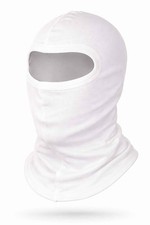 Sturmhaube Sturm-Maske F1 Formel 1 3 MX BW SEK KSK GSG9 Ski Polizei Wei&szlig; NEU