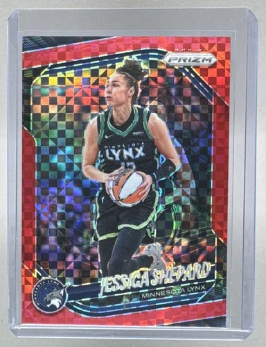 Jessica Shepard 2025 Panini WNBA Prizm #137 Red Power /75