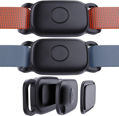 Dog Collar Holder for Tile Life360 Pro 2024 Bluetooth Tracker, 2-Pack Waterproof
