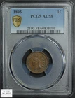 New Listing1895 Indian Head Copper Cent 1C PCGS AU 58