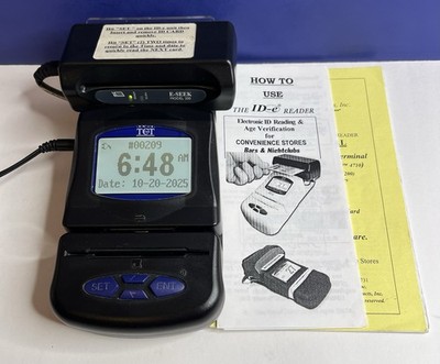 TCT TriCom Card Technologies ID-e2001 Terminal with E-SEEK Model 200 ID Reader