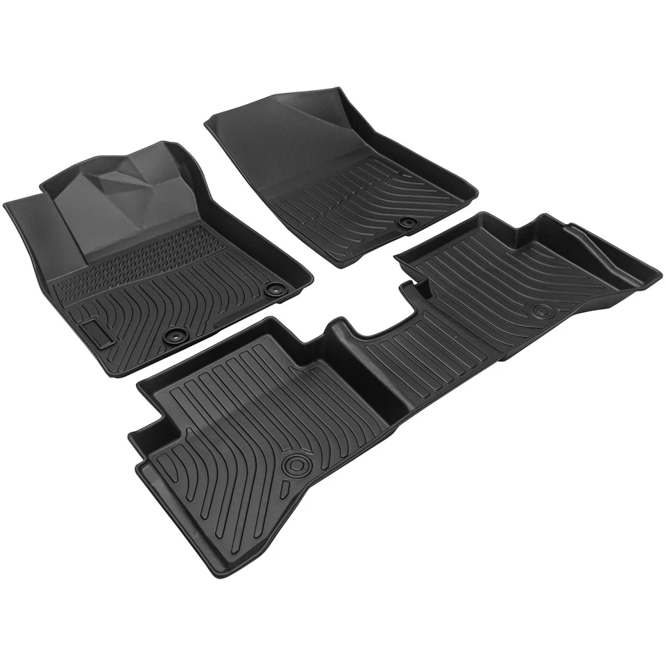 All-Weather Floor Mats TPE Rubber Liner for 2017-2022 Kia Niro Plug-in Hybrid Foto 2 de 4